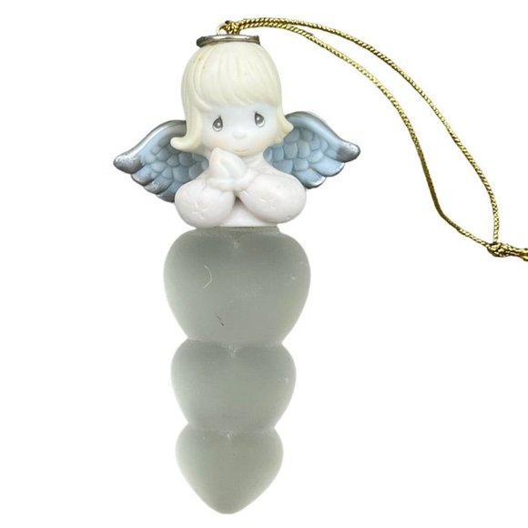 Precious Moments Hanging Ornament Angel Icicle Enesco 2000 - Picture 1 of 7